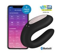Satisfyer Double Joy One Size Black