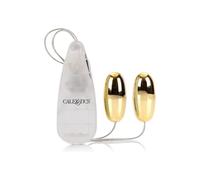 Vibromasseur clitoris duo de balles vibrantes calex or