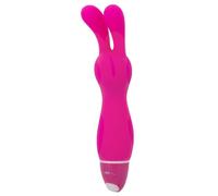 Vibromasseur vaginal lapin en silicone phallo petit gode vibrant pour clitoris