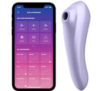 Stimulateur Connecté Satisfyer Dual Pleasure Violet