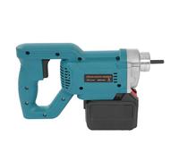 Vibromasseur de béton sans fil 21 V, tisonnier électrique à béton 2000 tr/min avec tige de vibration de 1,5 m, vibromasseur portatif en ciment pour construction de ponts, tunnels, routes