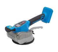 Vibromasseur de carrelage électrique à 12 vitesses - Puissance d'adsorption de 80 kg - Pour la pose de carrelage mural - Bleu