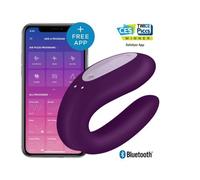 Satisfyer Double Joy Stimulateur pour Couple Connecté