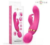 Vibromasseur double rabbit et wand Winona Intense rechargeable USB, Poids 0.276 Kg, Couleur Fuchsia