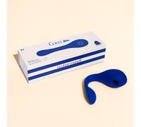 Vibromasseur Double stimulateur Coco 2 de Puissante Passage du Désir - point G et clitoris, silicone, 100 % étanche, 10 cm - Bleu