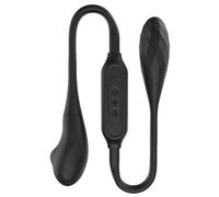 Vibromasseur Dual Explorer 2 en 1 Noir