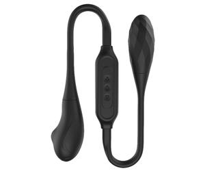 Vibromasseur Dual Explorer 2 en 1 Noir
