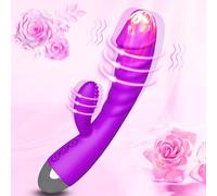 Vibromasseur, Femme Clitoridien Puissant Silencieux Gode Vibro-masseur va et vient Vibromasseurs Feminin à Distance Vibro Sex Toýs pour Couple Homme 10 Modes Sextoy Sextoyse Couple Plaisir, H122102