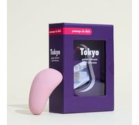 Vibromasseur Galet vibrant Tokyo Passage du Désir - clitoridien, silicone, 100 % étanche, rechargeable USB, 7 modes de vibration - Rose