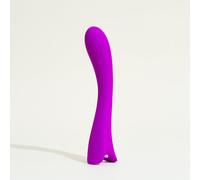 Vibromasseur Gégé l'Explorateur Passage du Désir - point G, 100 % étanche, rechargeable USB, 20 cm - Violet