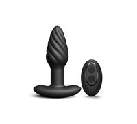 Vibromasseur Haut de Gamme Plug anal Rotatif télécommandé Spin Plug - DORCEL