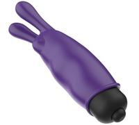 Vibromasseur Intense, Mini Balle Vibrante, Intime, Violet Mystique, Silicone/ABS, D-243337, Submersible IPX6, 8,7 x 2,4 cm