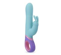 Vibromasseur lapin - rotatif, stimulateur clitoridien (menthe)