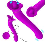 PRETTY LOVE Faust stimulateur et vibrateur double-embout 22.2 cm