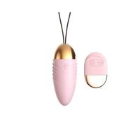 Vibromasseur oeuf Bluetooth avec télécommande balle gode jouets sexuels pour femmes Couples vibrateur culotte -Type Pink
