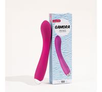 Vibromasseur point G Gamora Passage du Désir - silicone, résistant aux éclaboussures, 22,5 cm - Rose