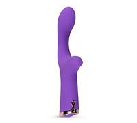 Vibromasseur point G Royals The Baroness - Vibrateurs pour femmes- Stimulation clitoridienne- Stimulation du point G - 3 modes de vibration et 7 modèles de vibration - Étanche - Jouet sexuel - Violet