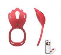 Vibromasseur Portable Télécommandé Avec Application, Jouets Sexuels Pour Couples Et Femmes, Jeux Pour Hommes, Vibromasseur Clitoridien Mains Libres, Anneau Pénien Vibrant, Stimulateur Clitoridien