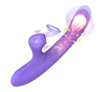Vibromasseur pour Femme, Yoaiv Vibromasseurs Clitoridienne Point G avec 10 Modes de Vibration, Stimulateur Clitoridien Vibrant Gode Jouets Sexuels Vibrateur pour Femme Couples