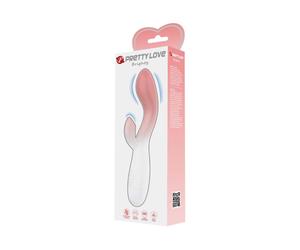 Vibromasseur Pretty Love Brighty rose et blanc