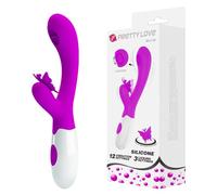 Vibromasseur Pretty Love Moth avec Langue Vibrante