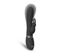 Vibromasseur rabbit gonflable Taka - Couleur : Noir