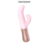 Vibromasseur Rabbit Sassy Bunny Stimulateur rose - LOVE TO LOVE