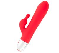 Vibromasseur rabbit - sextoy - rouge