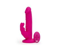 Vibromasseur rabbit ventouse télécommandé Hop Star