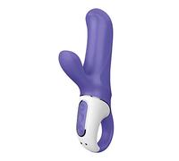 Satisfyer Vibromasseur Magic Bunny – Point G et clitoridien, 12 modes, Étanche IPX7, Rechargeable