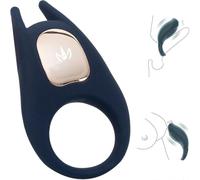 Vibromasseur souple en forme de lapin - Double stimulation rechargeable avec 10 modes de vibration - Masseur point G en silicone sans danger pour le corps avec stimulateur clitoridien - Jouet pour