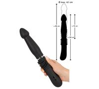 Vibromasseur stimulateur vaginal anal gode réaliste haut et bas faute vibrant...