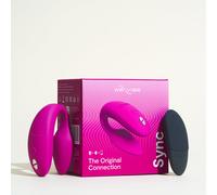 Vibromasseur Sync 2 We Vibe - point G et clitoris, silicone, 100 % étanche, rechargeable USB, 7,5 cm - Rose