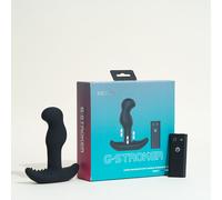 Nexus Stimulateur unisexe G-Stroker Masseur de prostate vibrant télécommandé silicone noir
