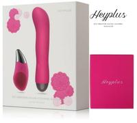 vibromasseur vaginal en silicone pour femme sex toys gode anal rechargeable rose