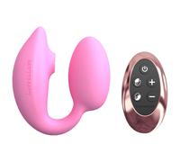 Vibromasseur Wonderlover pour point G et clitoris (rose)