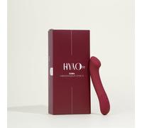 Vibromasseur Zone G Cuba HYYO - point G et clitoris, silicone, 100 % étanche, rechargeable USB, 12 cm - Bordeaux