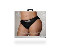 Vibromasseurs classiques de la marque OUCH! Slip avec vibrazione Vibrating Strap-on Hipster Noir