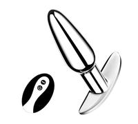 Vibromasseurs Clitoridienne Stimulateur de prostate avec télécommande - 3 en 1 avec pénis et anneau pour testicules intégré - 7 programmes de vibration différents - Jouet sexuel anal pour homme JYH7