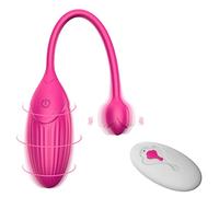 Vibromasseurs Feminin Clitoridien Sex Toys - Vibromasseur en Silicone Point G pour Femme avec 10 Vibrations Telecommande Silencieux Jouet Sexualité Clitoridien Puissant