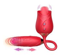 Vibromasseurs Feminin Clitoridien Suceur va et vient, Vibromasseurs Feminin a Distance, Puissant Gode Vibro-masseur Femme Sex Toýs Femme Toyspour pour Femme, Sextoyse Couple Plaisir 10 Modes W3H27