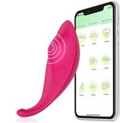 Vibromasseurs feminin portable avec APP, C l e V e F e Couple,C l e Vîḃrāʼnťe a Distance,O ừf V t F e sans Fil Telecommande Silencieux