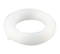 Vibsky 20 mètres de fil en nylon transparent de 1,6 mm et 2,0 mm de fil de rechange robuste pour gazon de jardin (1,6 mm)