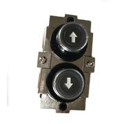 Vibsky AC 250 V 16 A Interrupteur à bouton de palan électrique LA137-pour A, bouton poussoir haut et bas avec court-circuit pour la protection, coque ABS contrôle de grue