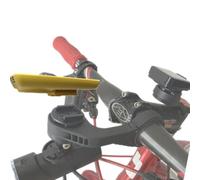 Vibsky Adaptateur de montage pour ordinateur de vélo en ABS noir pour Bryton à Cateye, support GPS pour vélo