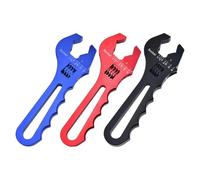 Vibsky Clé de raccord AN réglable pour adaptateurs de tuyau 3AN-16AN, clé légère en aluminium 6061-T6 avec poignée ergonomique