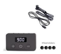 Vibsky Clicker automatique avec 5 niveaux de vitesse jusqu'à 30 clics par seconde, têtes de clic réglables pour les jeux mobiles, batterie intégrée de 200 mAh, matériau ABS