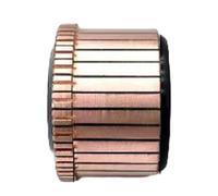 Vibsky Commutateur de moteur en cuivre 32P 333 x 13 x 215 mm pour 10 pièces de type rainure d'usure Moteurs et appareils CC haute vitesse