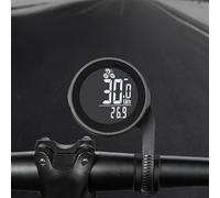 Vibsky Compteur de vélo sans fil pour vélo avec 20 fonctions Compteur de vitesse Odomètre Compatible avec la plupart des vélos (arrière)