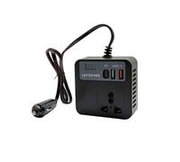 Vibsky Convertisseur de voiture 12 V vers 110 V 24 V vers 220 V avec port USB pour alimentation de véhicule camion